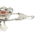Ersari Head dress silver and white metal 47 x 9 cm - The Nomads Tent